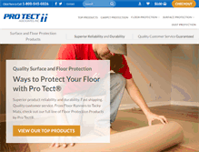 Tablet Screenshot of pro-tect.com